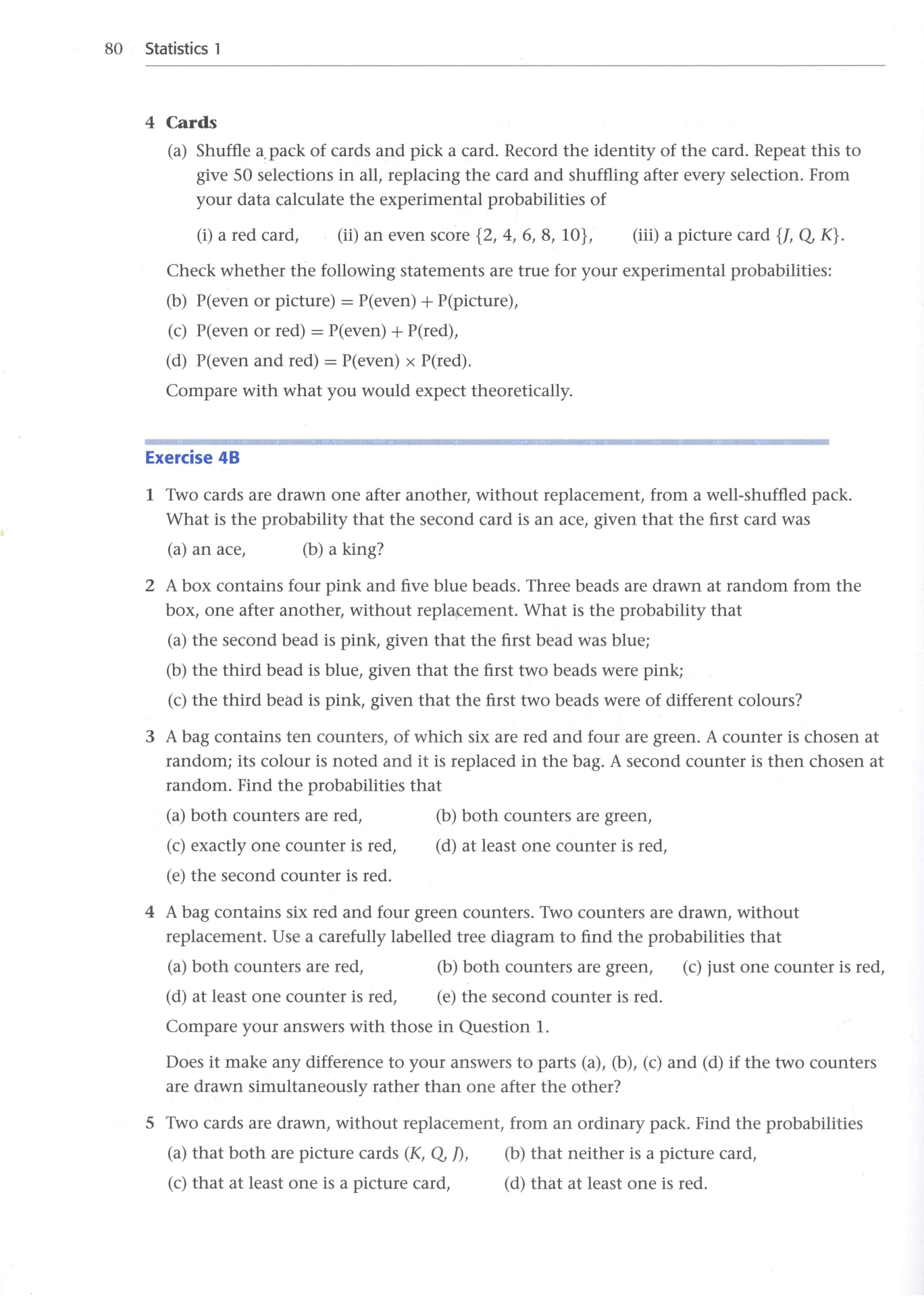 Cambridge Statistics